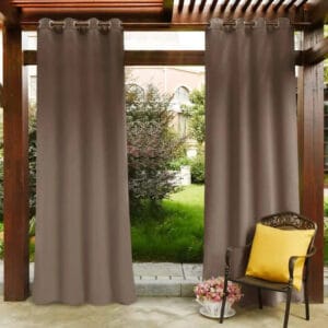 Rideau Sur Mesure Pour Kiosque Extérieur - Protection Basse Température