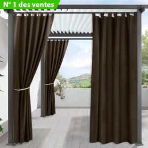 Rideau Thermique Extérieur Laurier Pour Pergola Et Terrasse