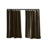 rideau thermique exterieur laurier pour pergola et terrasse marron 156 1