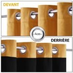 rideau thermique jaune moutarde en velours pour une isolation optimale 491 1