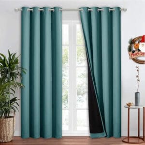 Rideau Thermique Light Bleu Canard Pour Un Hiver Confortable Et économique