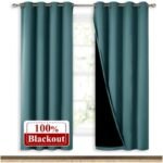 rideau thermique light bleu canard pour un hiver confortable 713 1