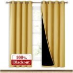 rideau thermique light jaune moutarde pour un interieur chaleureux 315 1