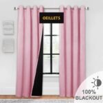 rideau thermique velvetine rose poudre pour un confort optimal 100 x 822 1