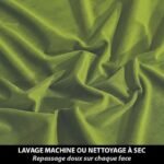 rideau thermique vert lime en velours pour chaleur et elegance 100 387 1