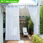 Rideau Transparent Extérieur Lasiocereus Pour Jardin Et Loisirs