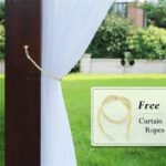 Rideau Transparent Extérieur Lasiocereus Pour Jardin Et Loisirs