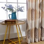 rideau trevo en ocre confidentialite et style naturel sur mesure 864 1