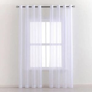 Rideau Tulle Laria: élégance Discrète Pour Chambre Ou Salon - 50 x 50 / œillets