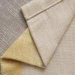 rideau tysille en degrade creme et taupe hauteur bande elegante opaque 989 1