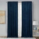 Rideau Velvet Luxury Bleu Nuit Pour élégance Et Confort
