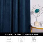 Rideau Velvet Luxury Bleu Nuit Pour élégance Et Confort