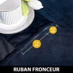 Rideau Velvet Luxury Bleu Nuit Pour élégance Et Confort