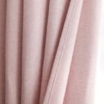 rideau vita rose poudre en coton premium motifs losanges chic opaque 833 1