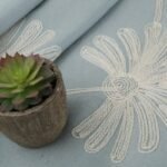 rideau vitanelle avec motif brode pour un sommeil apaisant bleu 152 1