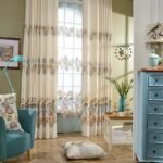 rideau voilage agueda aux motifs floraux ethniques pour un interieur 199 1