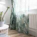 rideau voilage akobo aux motifs feuillage pour une ambiance naturelle 418 1