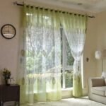 rideau voilage anytela vert pour intimite et legerete 100 x 120 156 1