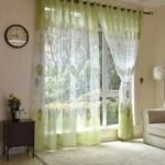 rideau voilage aranga avec motifs de feuilles pour une ambiance nature 747 1