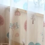 rideau voilage arvore aux motifs pastels pour chambre denfant 100 718 1