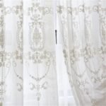 Rideau Voilage Chambord Avec Broderies élégantes Et Sur-mesure