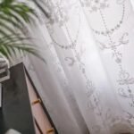 Rideau Voilage Chambord Avec Broderies élégantes Et Sur-mesure