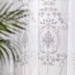 Rideau Voilage Chambord Avec Broderies élégantes Et Sur-mesure