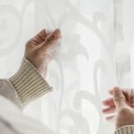 Rideau Voilage Daru Aux Motifs Végétaux Brodés élégants