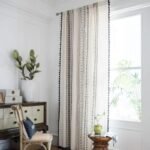 Rideau Voilage Design Ashley : élégance En Hauteur Bande Et Géométrie
