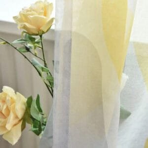 Rideau Voilage Ermita Au Design Joyeux Pour Votre Intimité Intérieure - 100 x 130 / œillets