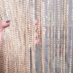 rideau voilage farilo style et intimite avec strass paillettes 585 1