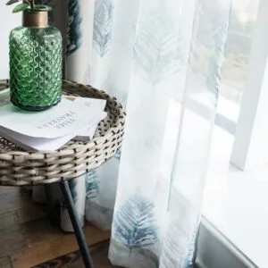 Rideau Voilage Jonava: élégance Et Poésie Pour Votre Intérieur - 100 x 130 / œillets