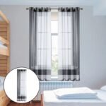 rideau voilage kairaki gris impermeable pour interieur 970 1