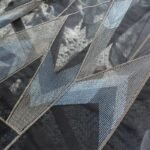 rideau voilage kuala en tulle gris avec motifs geometriques uniques 279 1