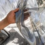 rideau voilage kuala en tulle gris avec motifs geometriques uniques 282 1
