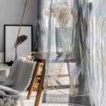 rideau voilage kuala en tulle gris avec motifs geometriques uniques 662 1