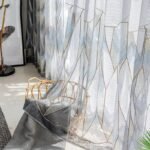 rideau voilage kuala en tulle gris avec motifs geometriques uniques 742 1