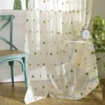 Rideau Voilage Laliti Avec Motif Brodé Coloré Pour Enfants
