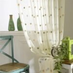 Rideau Voilage Laliti Avec Motif Brodé Coloré Pour Enfants