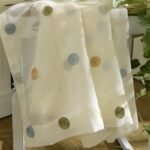 Rideau Voilage Laliti Avec Motif Brodé Coloré Pour Enfants