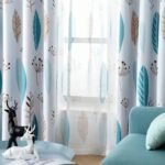rideau voilage laune bleu pour un interieur elegant 200 x 260 421 1