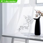 Rideau Voilage Liku Transparent En Tulle – Immaculé Et Intime
