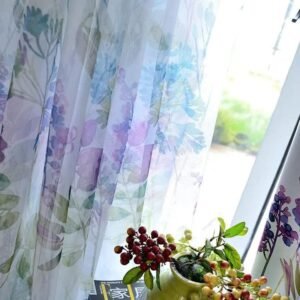 rideau voilage marfa fleurs colorees et lumiere aquarelle 100 x 472 1