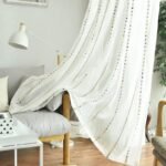 rideau voilage merida en coton avec broderies colorees pour chambre 685 1
