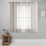 rideau voilage noir pomerono en tulle elegance sur mesure fume 215 1