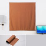 Rideaux Velcro Peach: élégance Pratique Avec Bande Velcro Sur Mesure - 70 x 100 / Scratch Velcro