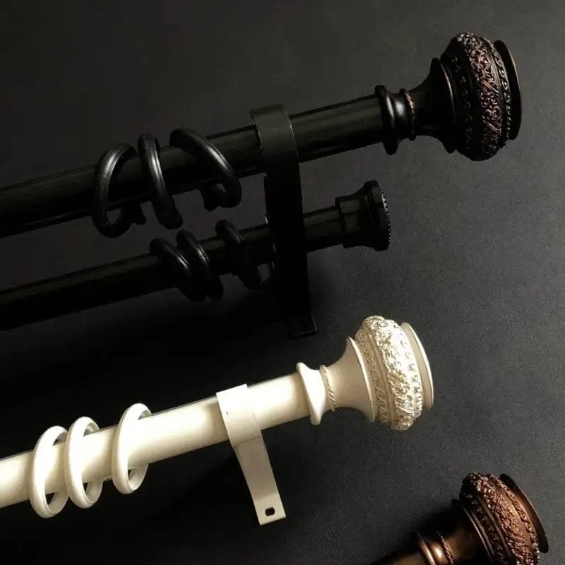 Tringles à Rideau Vintage Ornementées Pour Décoration Bohème