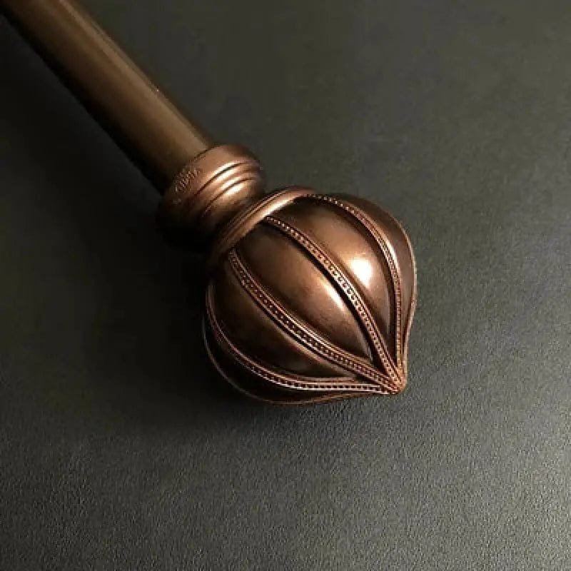 Tringles à Rideau Vintage Ornementées Pour Décoration Bohème - Café b / 100