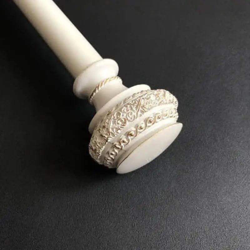 Tringles à Rideau Vintage Ornementées Pour Décoration Bohème - Blanc a / 100