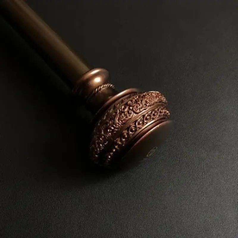 Tringles à Rideau Vintage Ornementées Pour Décoration Bohème - Café a / 100